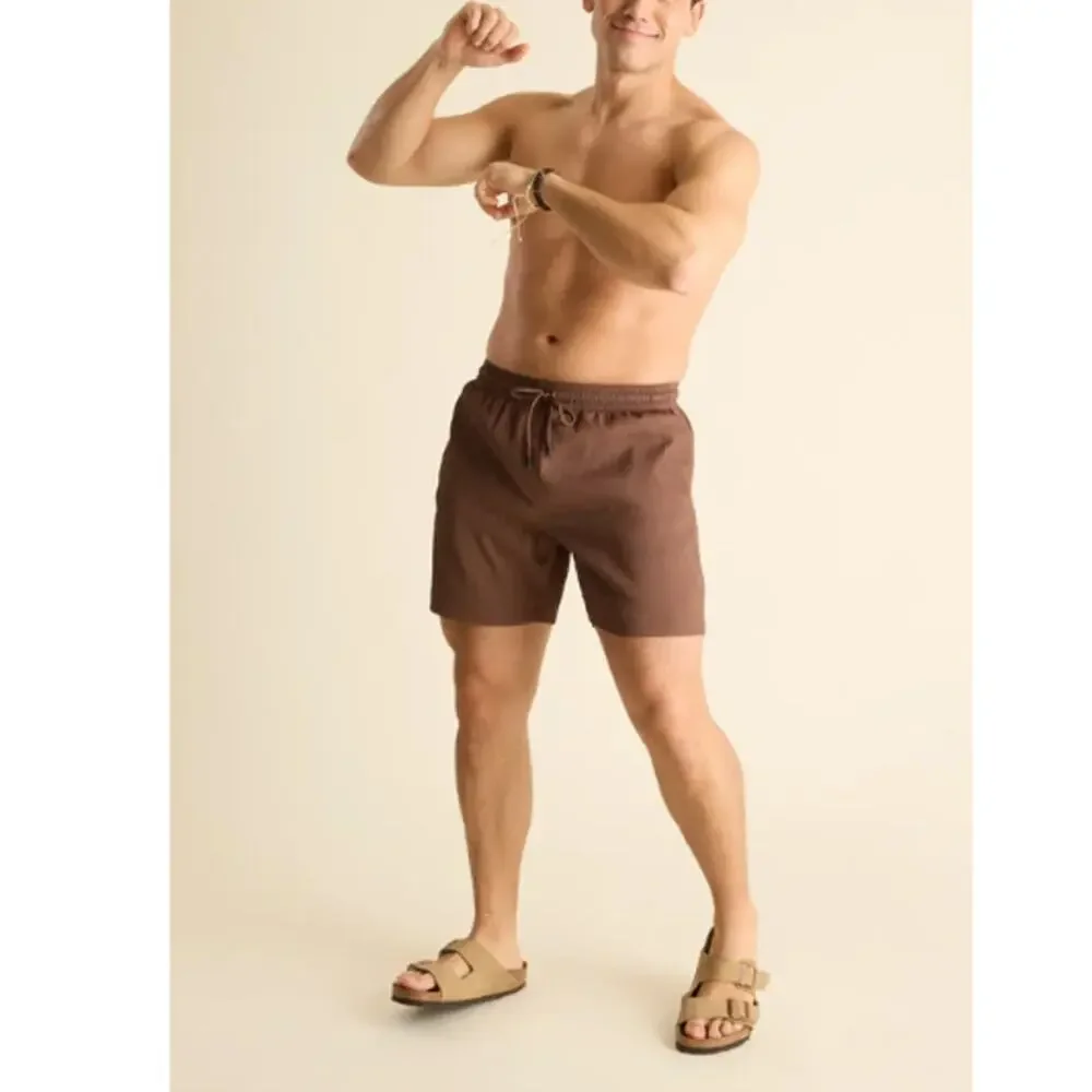 Chubbies Men's Brown The Hot Chocolates Classic 5.5